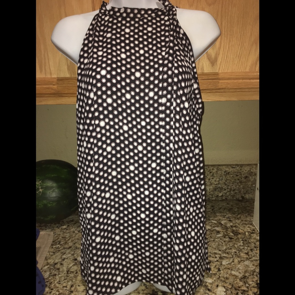 Halter neck tie blouse